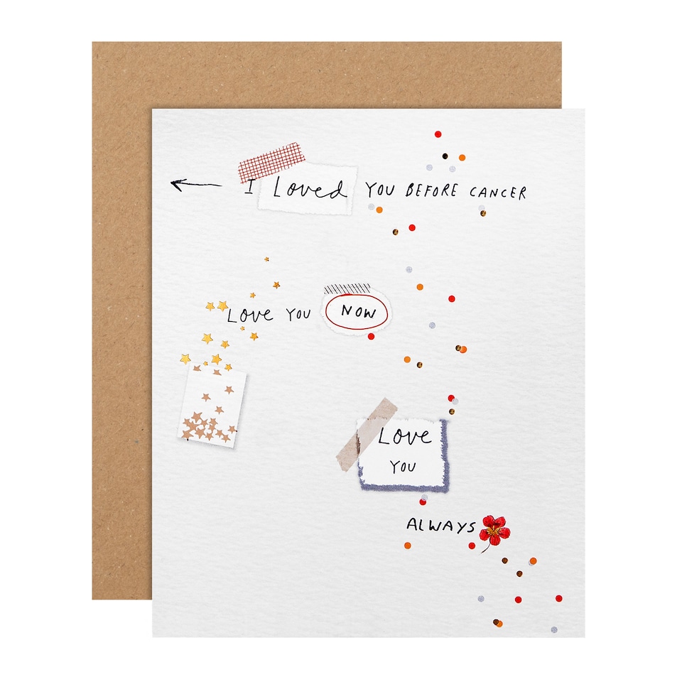 image 1 of Hallmark Maggie's - Cancer Diagnosis Charity Card - I Loved You Before Design
