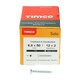 image 3 of Timco - Solo Chipboard & Woodscrews - PZ - Double Countersunk - Zinc (Size 6.0 x 50 - 200 Pieces)