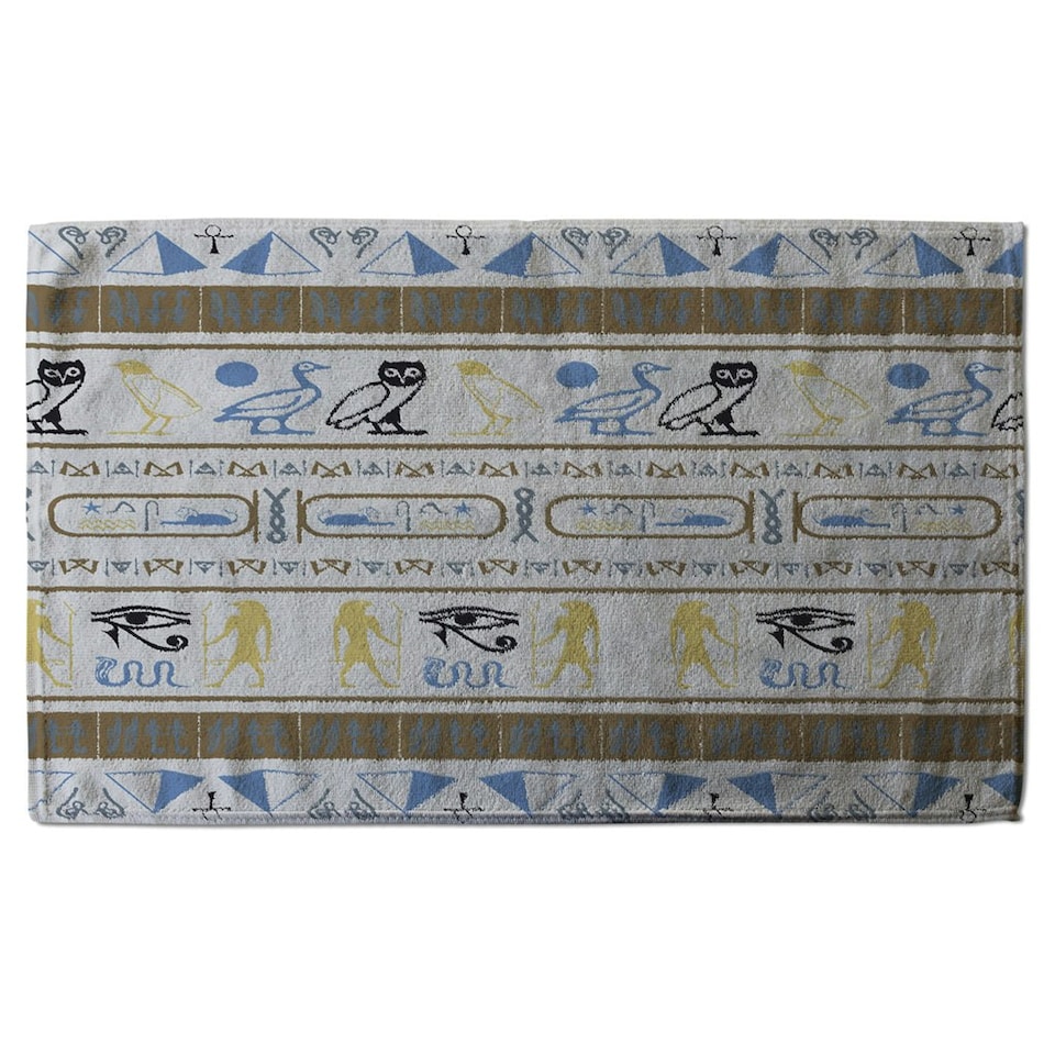 image 1 of Heiroglyphs (Kitchen Towel)