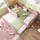 image 2 of 3ft Single Daybed Frame with Slatted Base, Multi-Functional Bed for Adults & Children