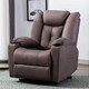 image 6 of Afton Technology Fabric Single Motor Rise Recliner Lift Mobility Chair (Brown)