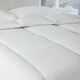 image 8 of Summer 4.5 Tog Microfibre Soft Like Down Duvet + 2 Pillows With Non Allergenic Hollowfibre Filling King White