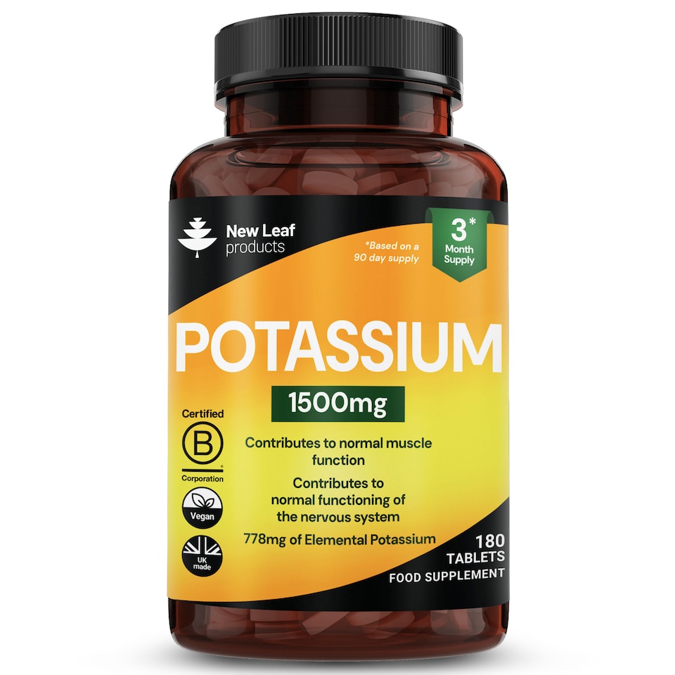 image 1 of Potassium Supplements High Strength - 180 Vegan Electrolytes