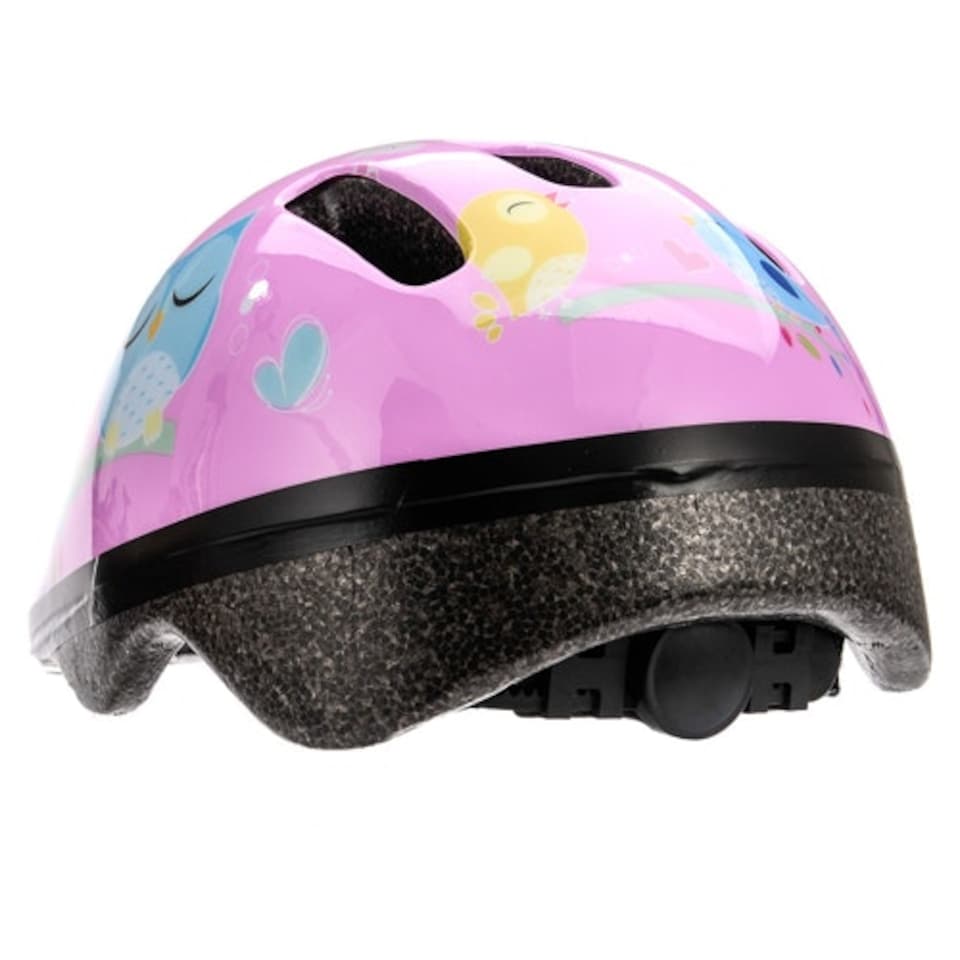 image 1 of Helmet for Kids Toddlers – Lightweight Adjustable Bike Helmet for Boys & Girls – Safety Crash Protection for Cycling, Scooter, Skateboard – MV62 Pink | Owl | XS