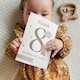image 2 of Personalised Woodland Animals Baby Milestone Cards