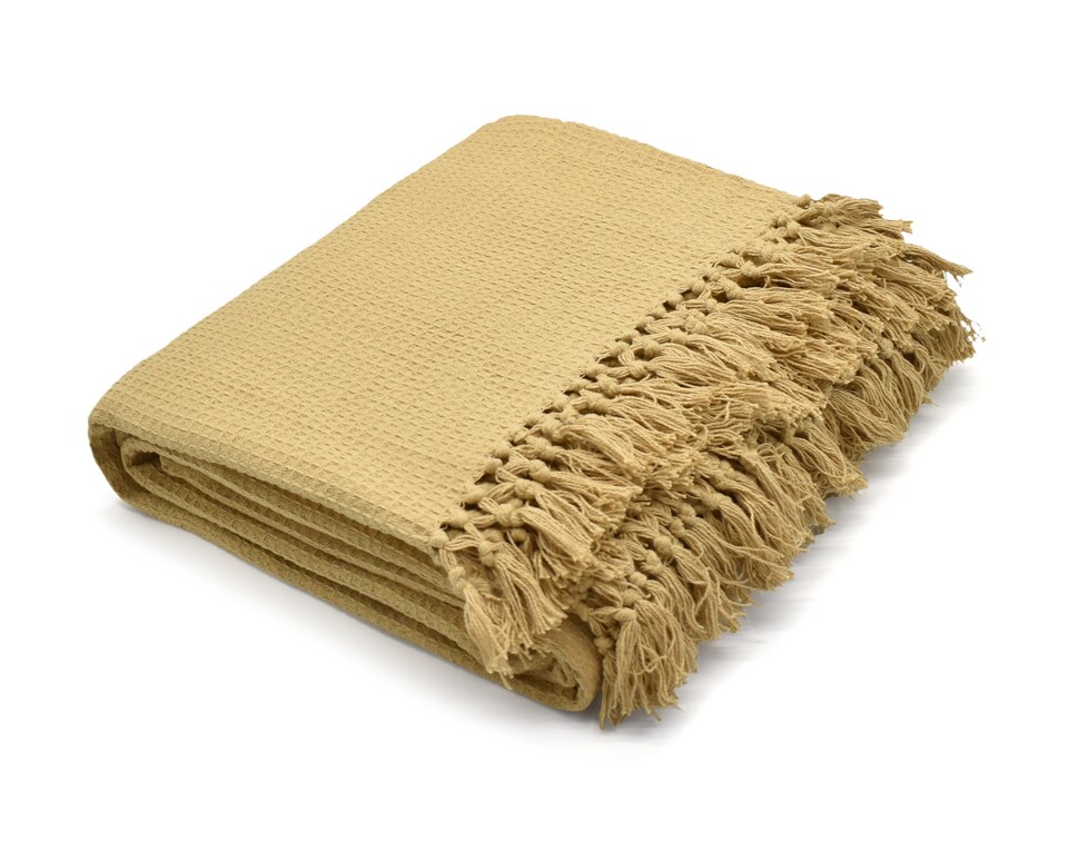image 1 of Velosso Waffle Throw 100% Cotton