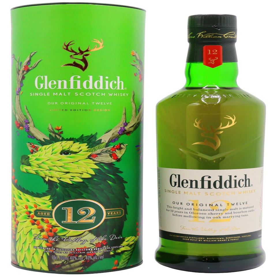 Glenfiddich - Limited Edition Speyside Single Malt Scotch 12 year old Whisky