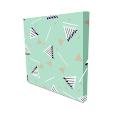 Abstract Pastels (Canvas Print) | Cream