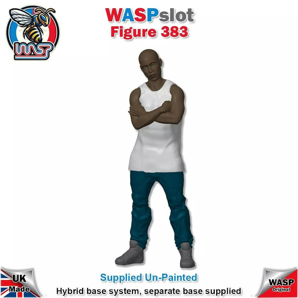 image 1 of Trackside Unpainted Figures Men Standing x 3 Scenery Set 129 1:32 Wasp