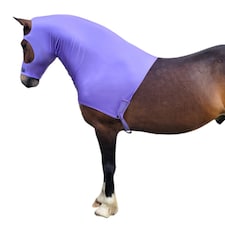 Supreme Products Combo Neck Lycra Horse Hood | Green | Emerald | 16.2 Hands | 1