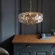 image 5 of Clifton 5 Light Multi Arm Lamp Ceiling Pendant Antique Brass