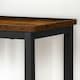 image 5 of Slim Hallway Console Table Brown