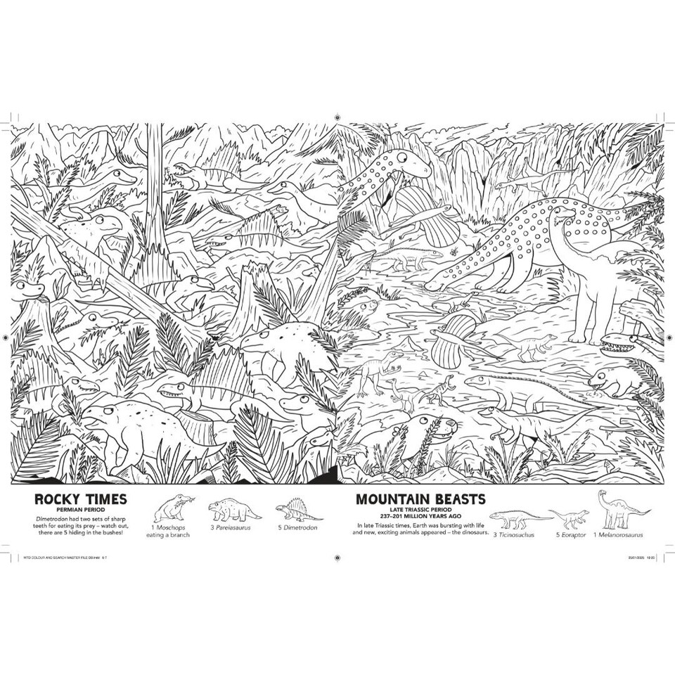 image 1 of Where’s the Dinosaur? Colour and Search