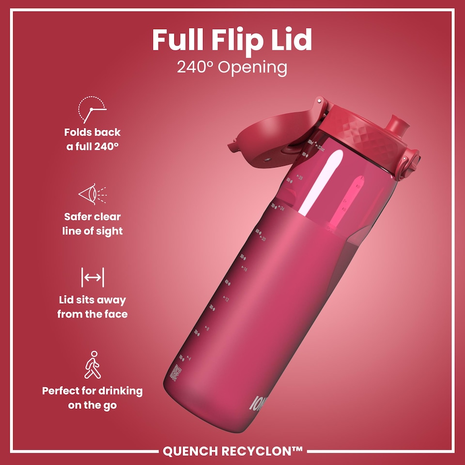 image 1 of Leak Proof 1 Litre Water Bottle, BPA Free, 1000ml (32oz)