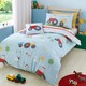 image 1 of Bedlam Farmyard Friends Duvet Cover Set Blue