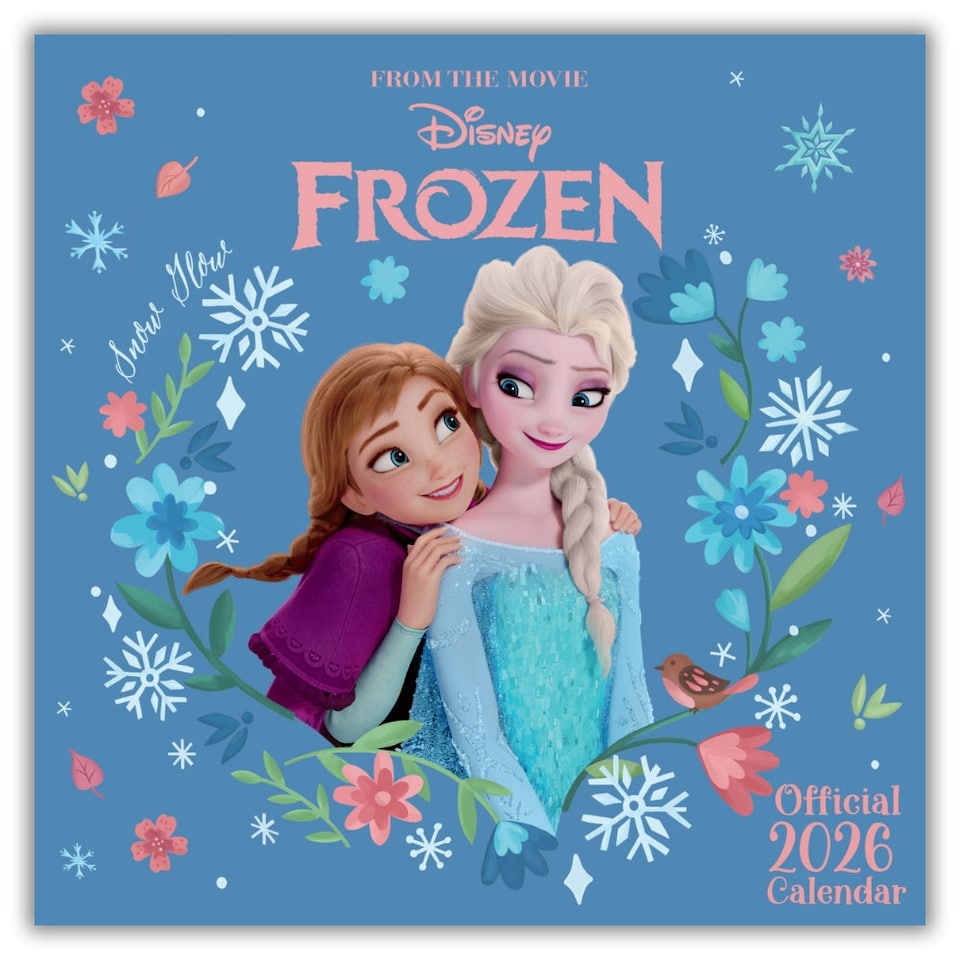 DISNEY FROZEN 2026 SQUARE CALENDAR