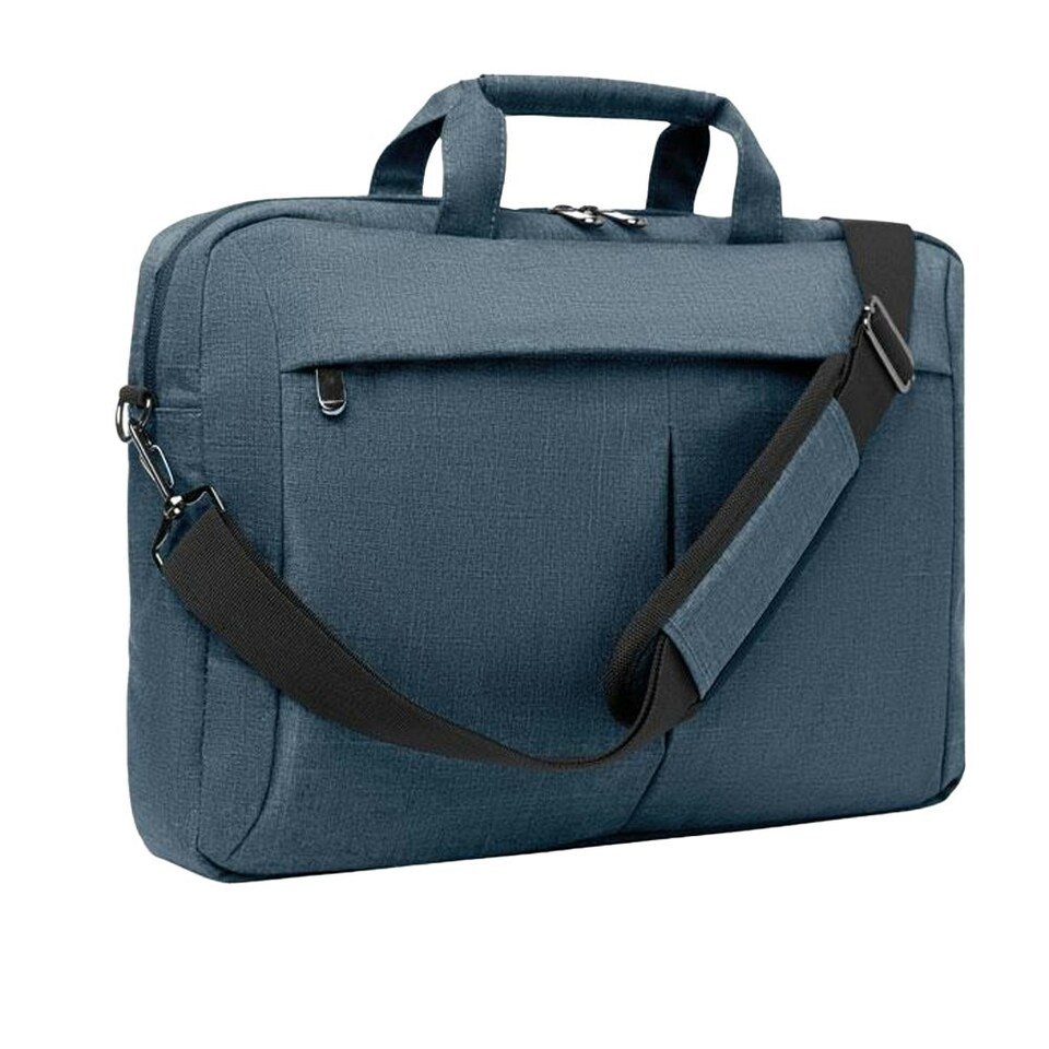 image 1 of MidOcean Stockholm Polyester Laptop Bag - Blue - One Size Blue