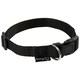 image 4 of Dog Puppy Collar with Buckle & Clip for Lead, Adjustable Soft Fabric Pink | S