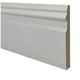 image 1 of PACK OF 15 (Total 15 Units) - 25mm x 194mm White Primed Victorian MDF Skirting Board - 4200mm Length