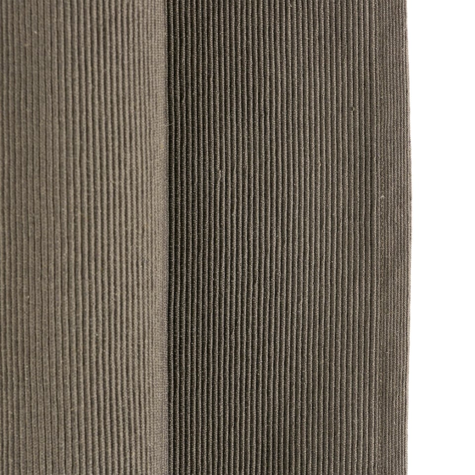 image 1 of Nicola Spring Cotton Fabric Table Runner - 48cm x 183cm - Steel Grey | Grey | Steel Grey