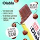 image 4 of Diablo No Added Sugar Milk Chocolate with Hazelnuts 75g