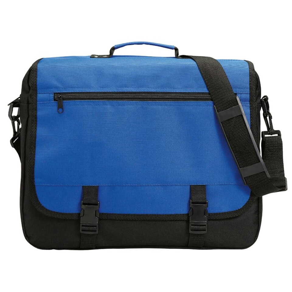 image 1 of MidOcean Flapa Polyester Document Bag - Royal Blue - One Size Blue