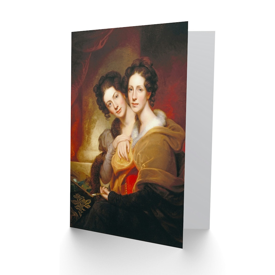image 1 of Rembrandt Peale Sisters Eleanor Rosalba Art Card