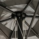 image 8 of Outsunny 2.8m Patio Umbrella Parasol Outdoor Table Umbrella 6 Ribs Dark Grey