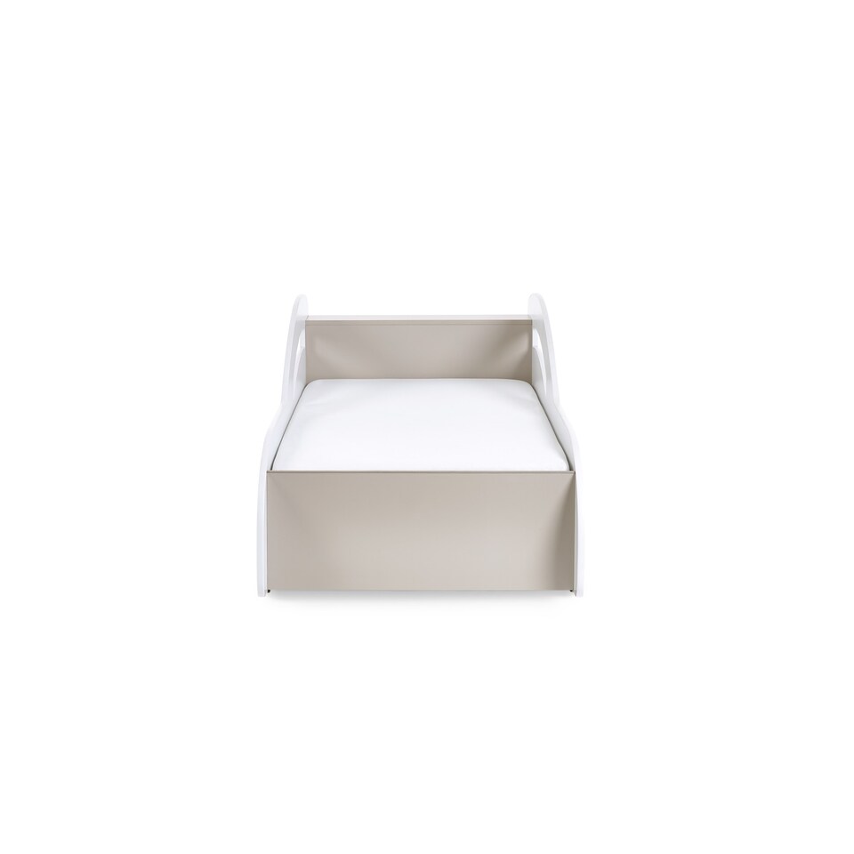 image 1 of Atlantis Toddler Size White Car Bed