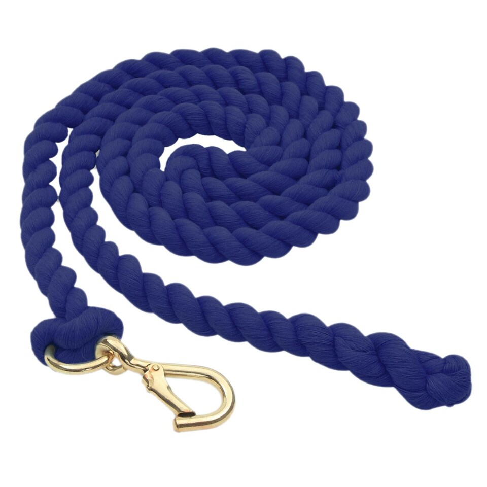 image 1 of Shires Horse Lead Rope - Navy - One Size