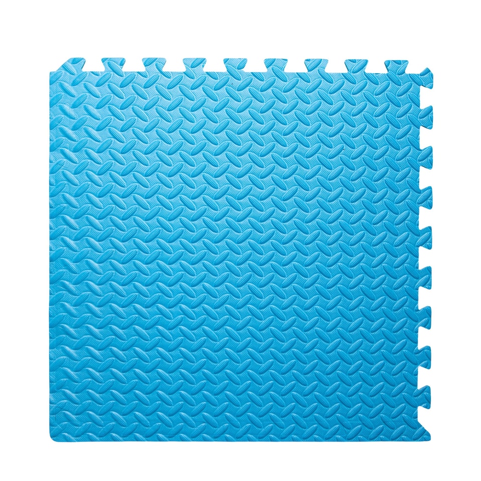 image 1 of Samuel Alexander Blue 16 Piece EVA Foam Floor Protective Tiles / Mats 60x60cm Each