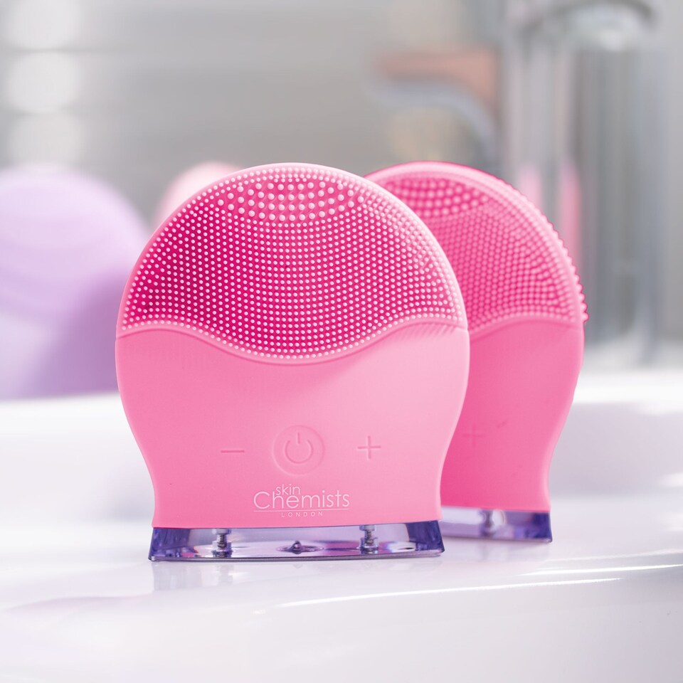 image 1 of skinChemists Cleanse-A-Sonic Ultra Pink