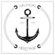 image 1 of Nautical anchor (Picture Frame) White | L
