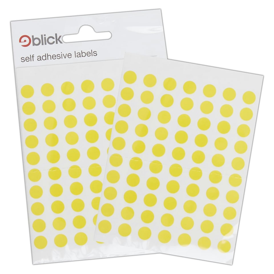 image 1 of BLICK COL'D BAG 8 YELLOW - Blick - RS003458
