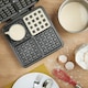 image 7 of VonShef 4-Slice Belgian Waffle Maker