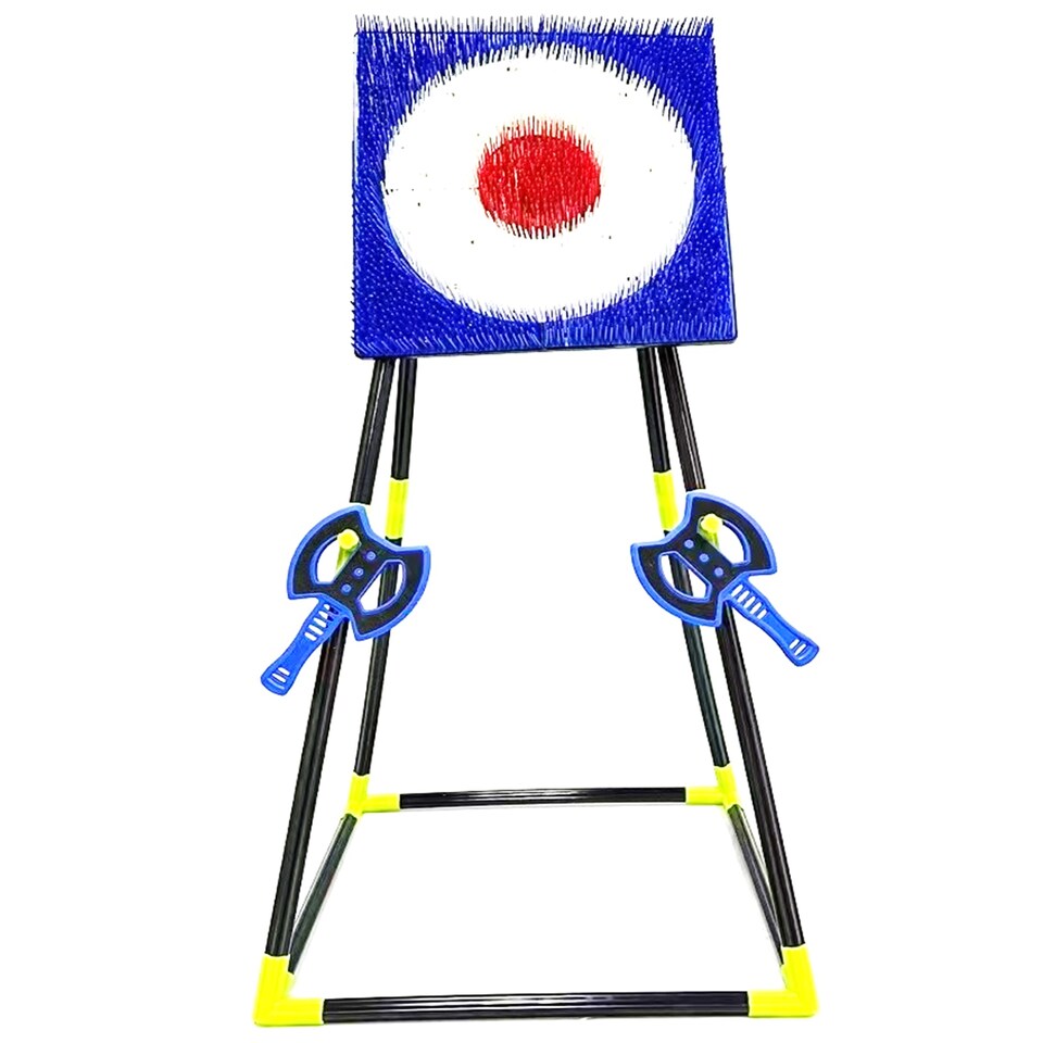 image 1 of Rexco Axe Throwing Game Safety Darts Target Set 18inch Kids Adult Party Indoor Outdoor
