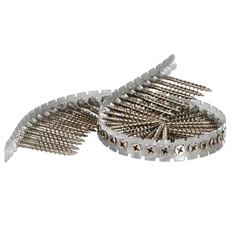 Senco Duraspin Collated Screws Chipboard Multi Multi Colour 4.0 x 35mm 1