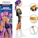 image 2 of Rubie's Official Netflix K-Pop Demon Hunters Deluxe Rumi Costume | Sequin Top & Shorts with Printed Design | Girls Fancy Dress | Officially Licensed Golden Child Halloween Costume | Kids Sizes