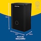image 2 of Russell Hobbs 20L/Day Dehumidifier Clothes Drying 50m2 Room RHDH2002B
