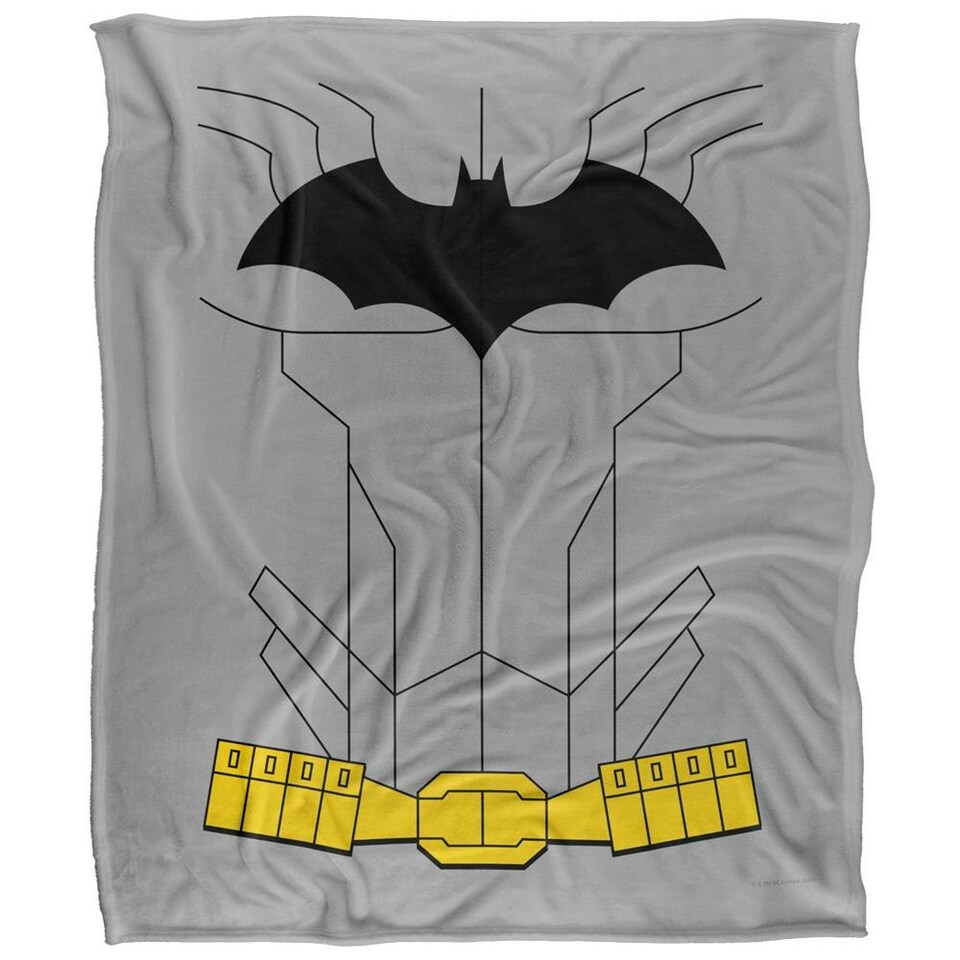 image 1 of Batman Batsuit Blanket - Multicoloured - One Size