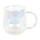 image 2 of ou Are Made of Magic Iridescent Double Walled Glass Mug