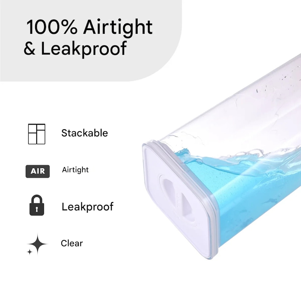 image 1 of NEOFLAM Smart Seal Airtight Food Storage Container 550ml