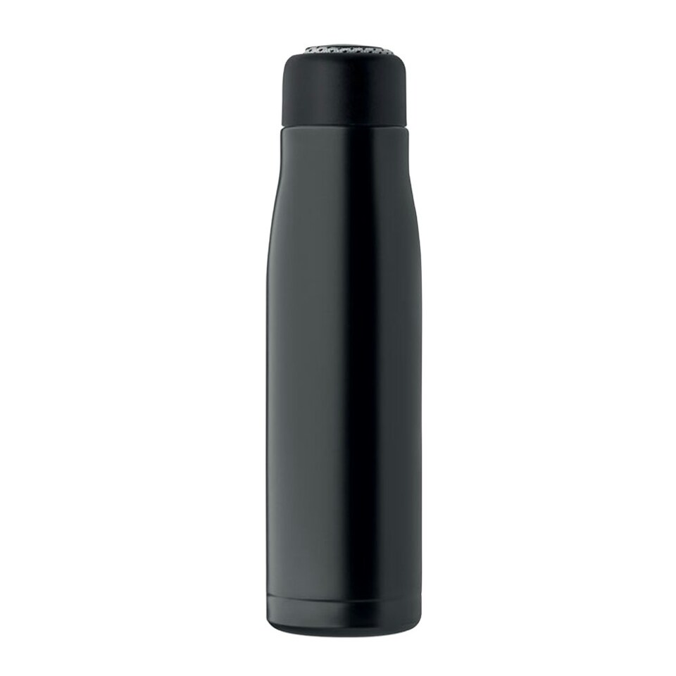image 1 of MidOcean Cordle Double Wall 500ml Water Bottle - Black - One Size Black | One Size