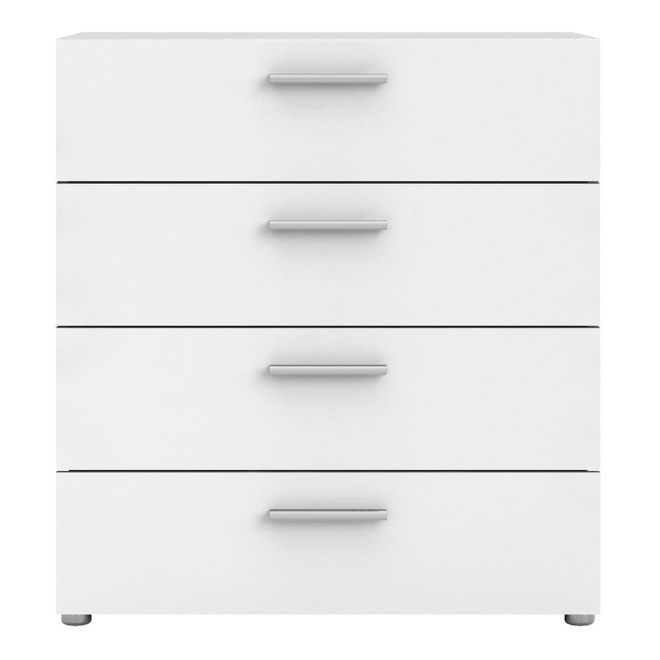 image 1 of Pepe Chest of 4 Drawers in White