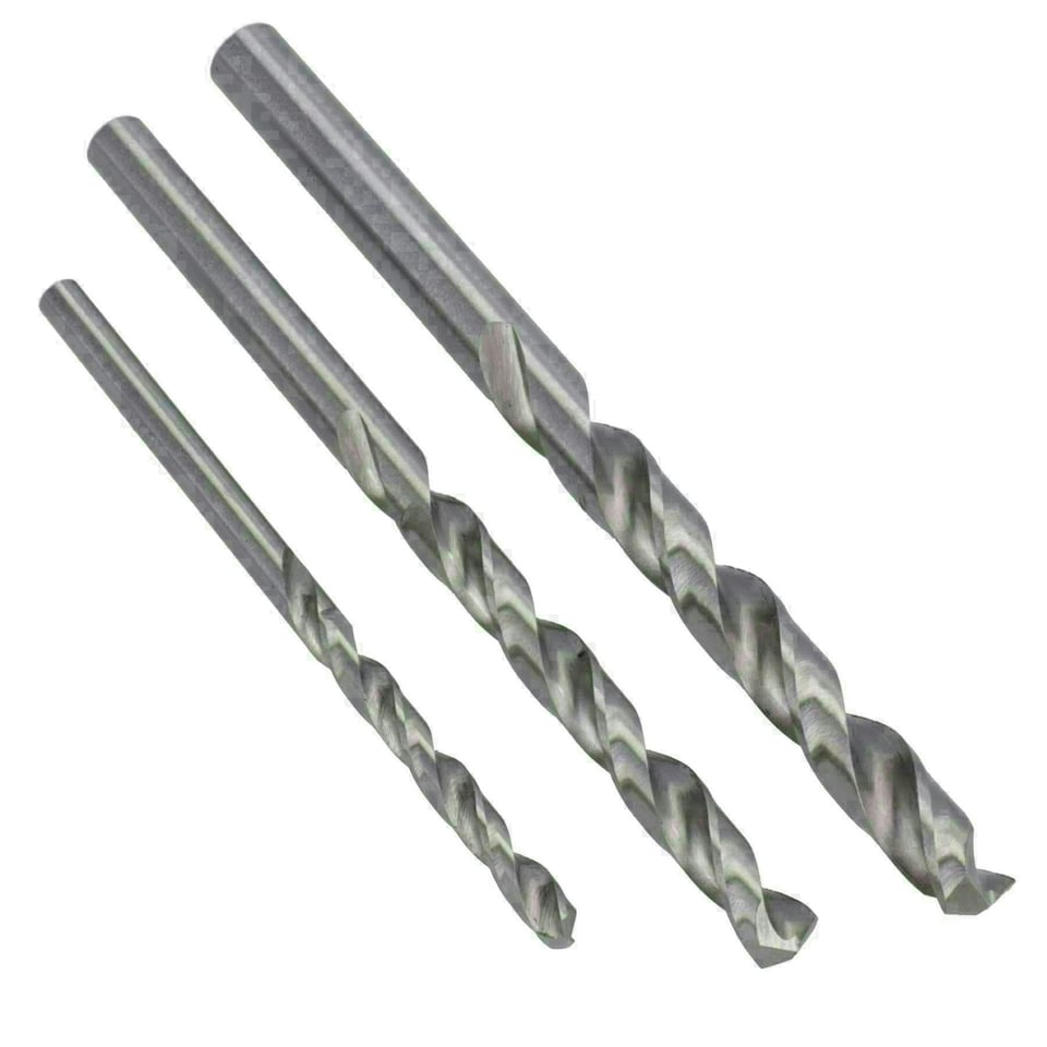image 1 of Metric HSS G Drill Bit Set Split Point Drills in 0.1mm Increments 1mm - 6mm 51pc