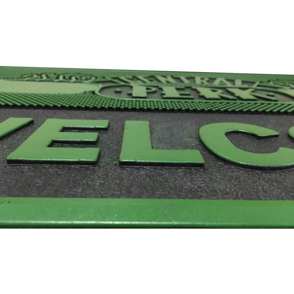 image 1 of Friends Central Perk Welcome Door Mat - Green - One Size