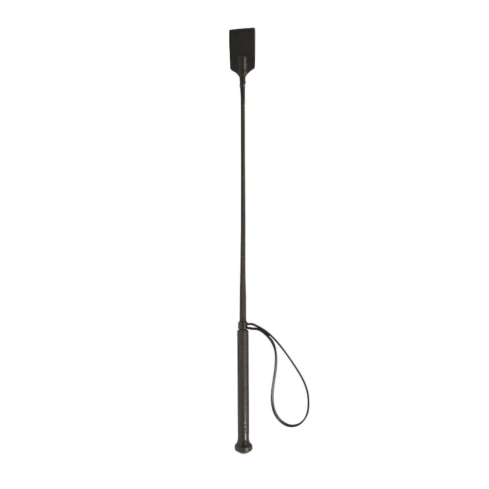 image 1 of Dublin Deluxe Horse Dressage Whip | Black | Black | 60cm | 1
