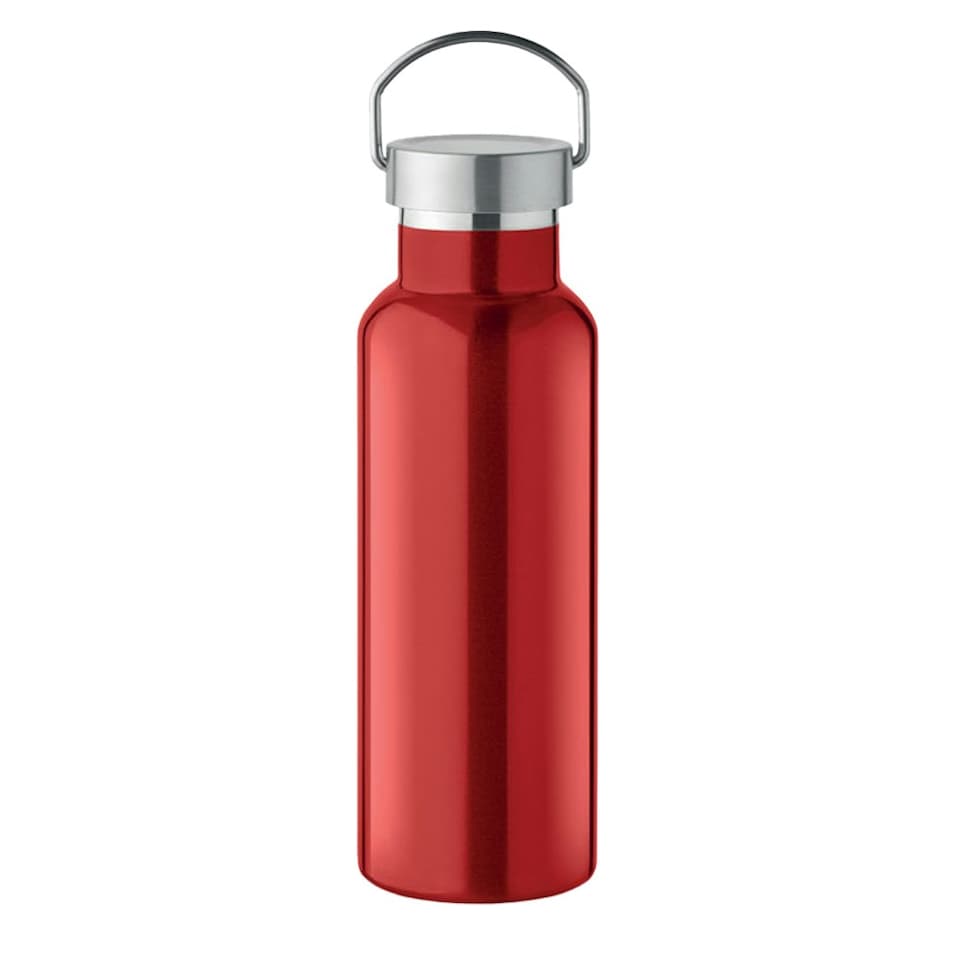 image 1 of MidOcean Florence Double-Walled 500ml Bottle - Red - One Size Red | One Size
