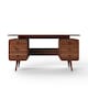 image 2 of Somerset Office Writing Desk java | Brown | Java