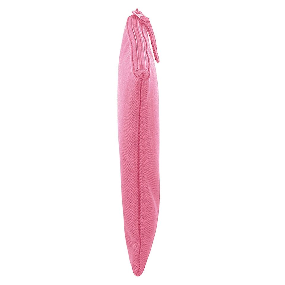 image 1 of Bagbase Plain Pouch - True Pink - One Size Pink